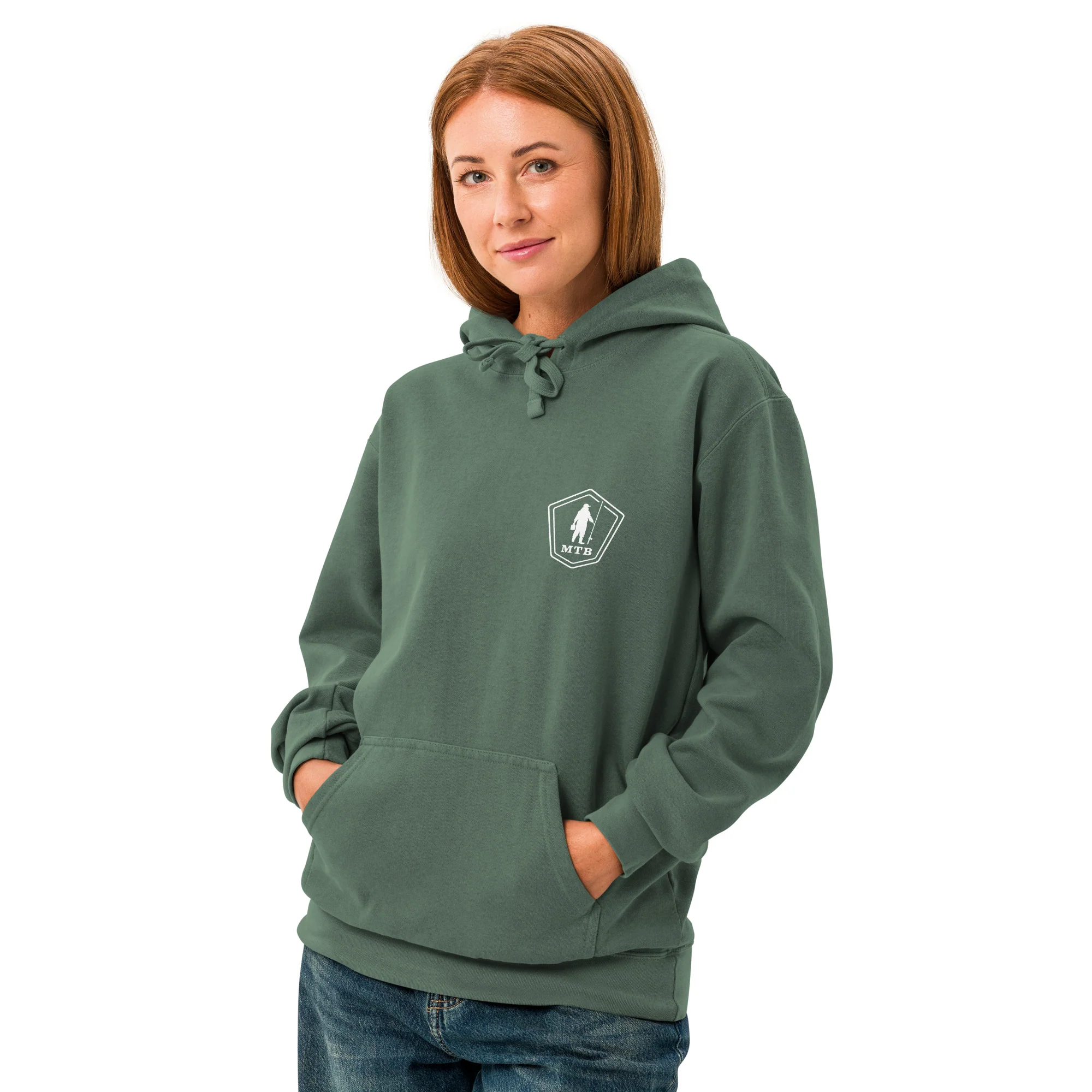 Comfort Colors Everyday Angler Badge Hoodie - Image 7
