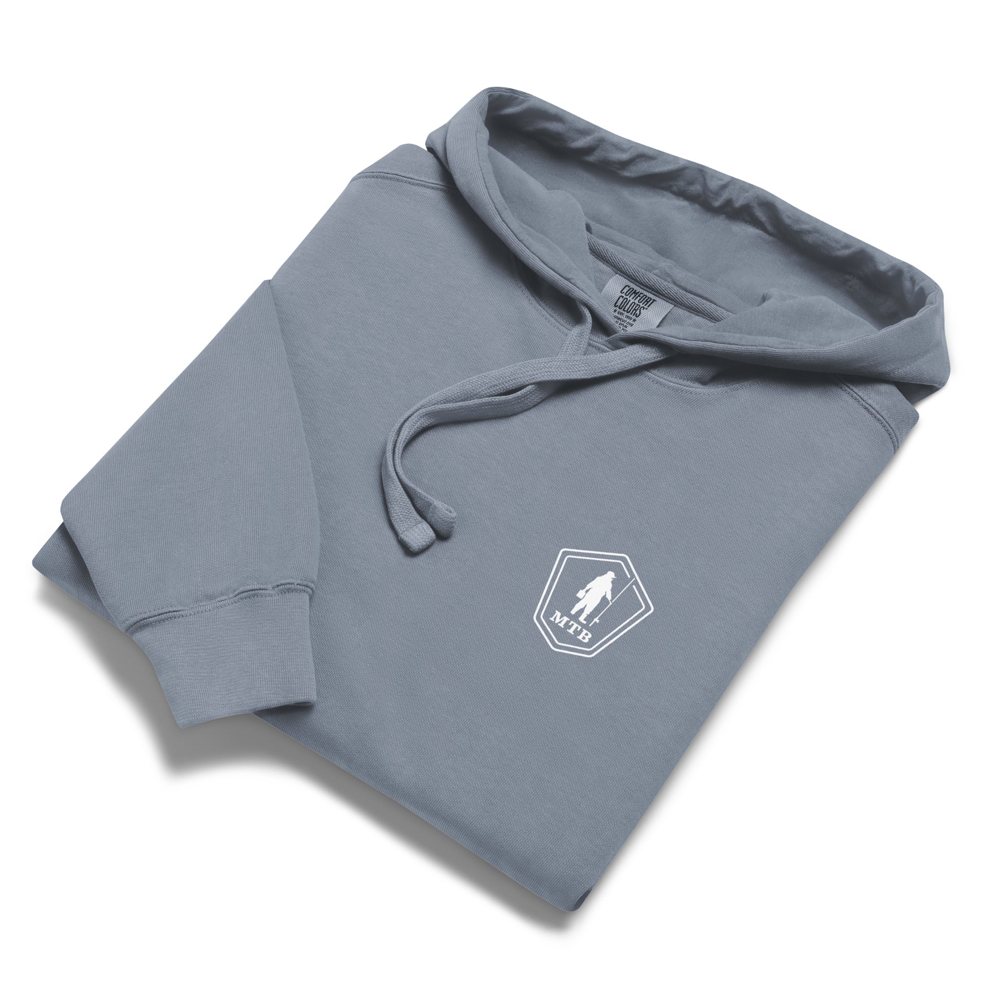 Comfort Colors Everyday Angler Badge Hoodie - Image 8