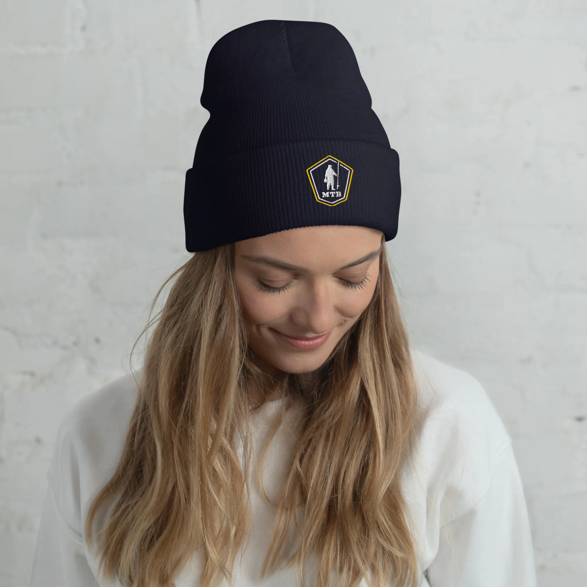 Everyday Angler Badge Cuffed Beanie - Image 2