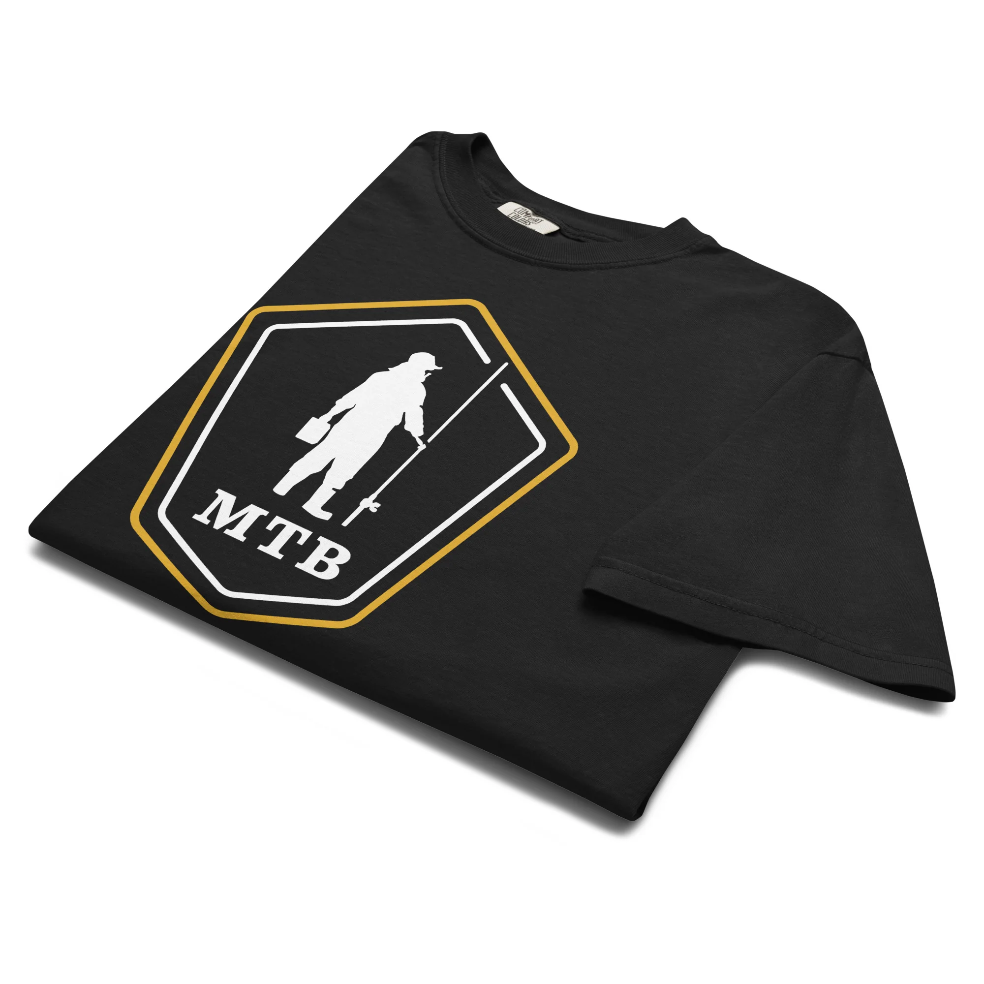 MTB "Everyday Angler" Badge T-Shirt - Image 10