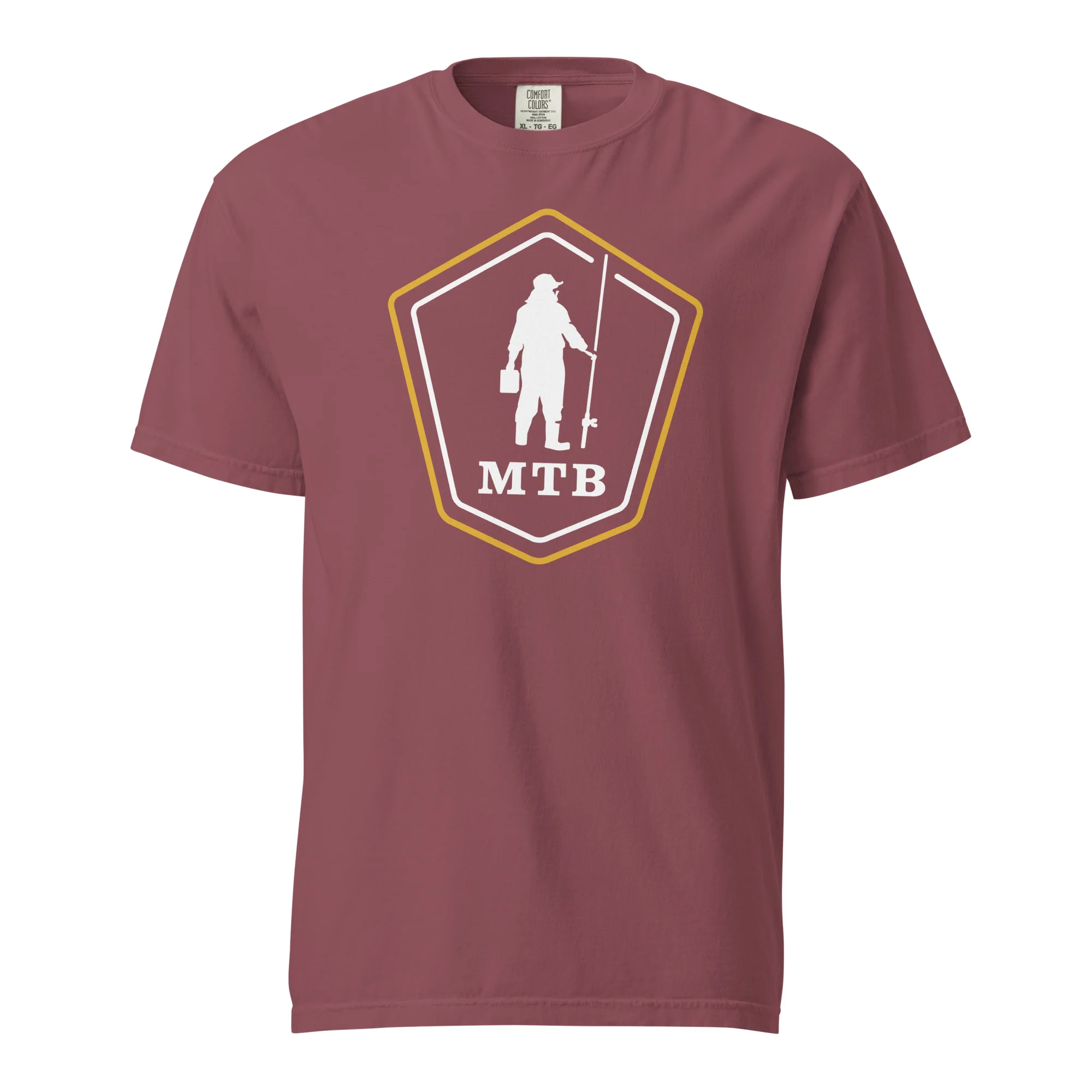MTB "Everyday Angler" Badge T-Shirt - Image 4