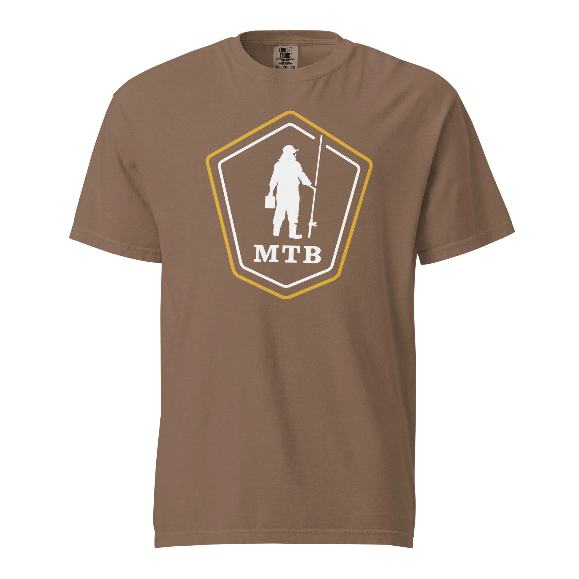 MTB "Everyday Angler" Badge T-Shirt - Image 5
