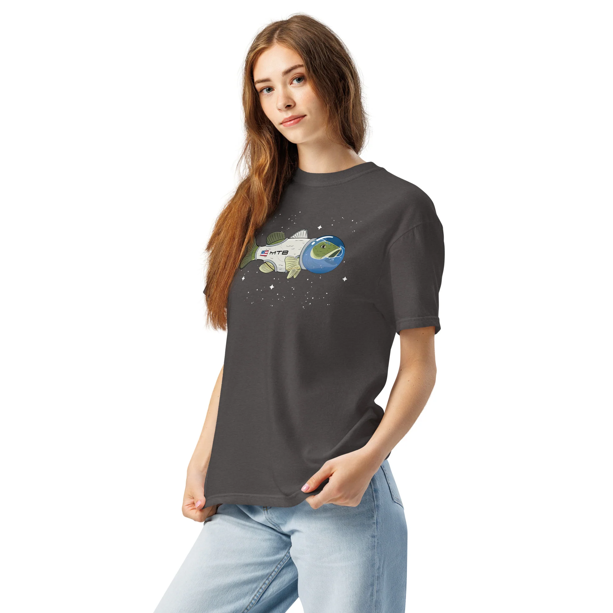 Basstranaut Garment-Dyed Heavyweight T-Shirt - Image 10