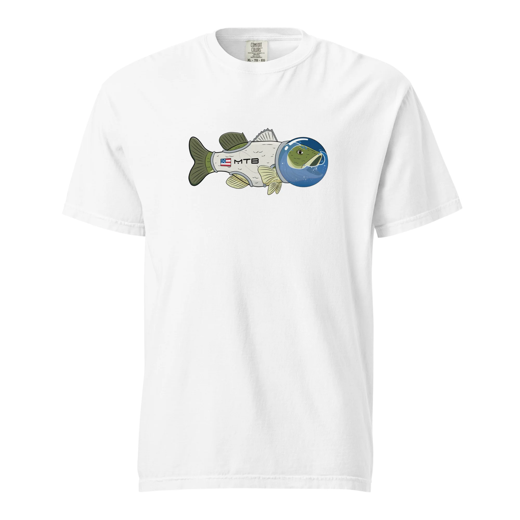 Basstranaut Garment-Dyed Heavyweight T-Shirt - Image 4