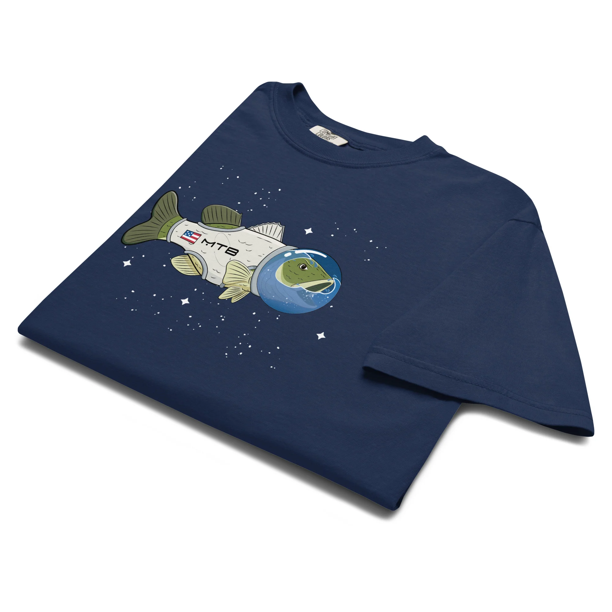 Basstranaut Garment-Dyed Heavyweight T-Shirt - Image 9